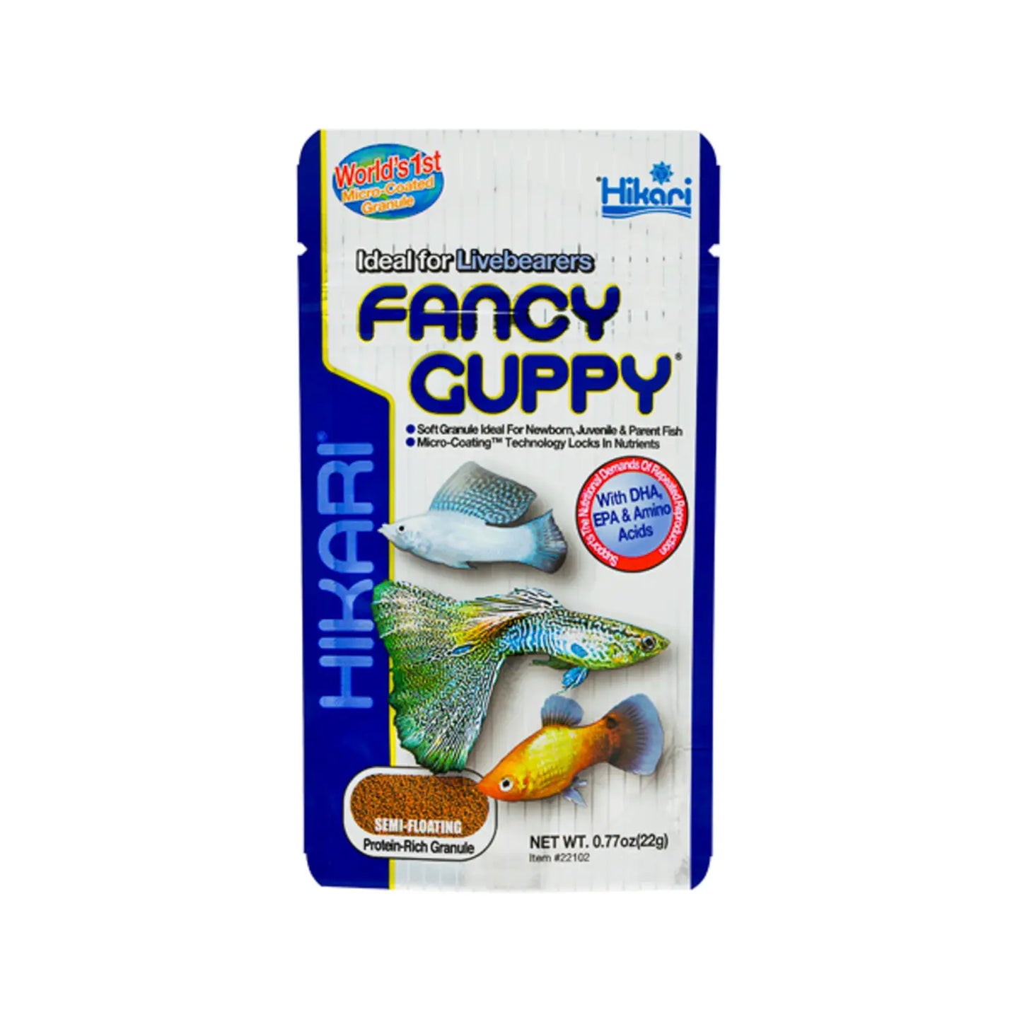Hikari Fancy Guppy 22g