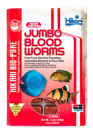 Jumbo Bloodworm Cube 3.5 Oz