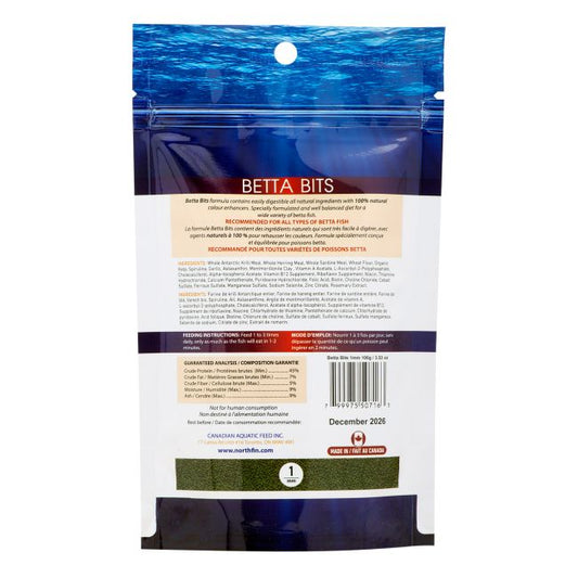 Morceaux NorthFin Betta 1 mm 20 g