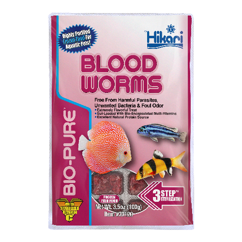 Hikari Bloodworms Frozen - 100g