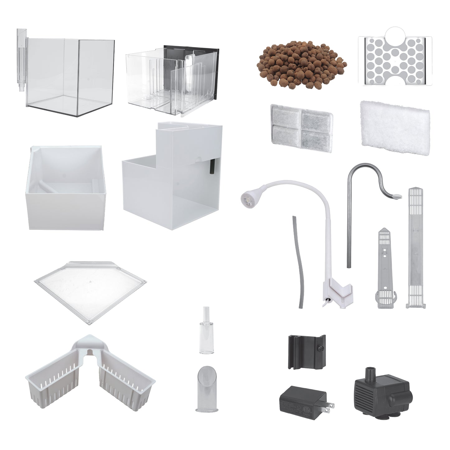 Fluval Kühl Microscaping Kit - White - 8L (2.1 US Gal)
