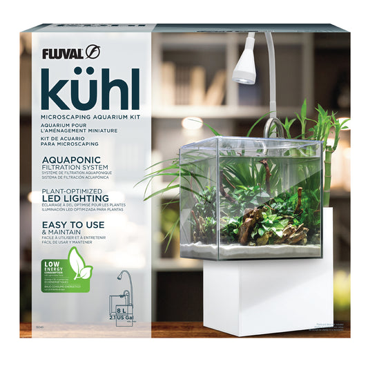 Fluval Kühl Microscaping Kit - White - 8L (2.1 US Gal)