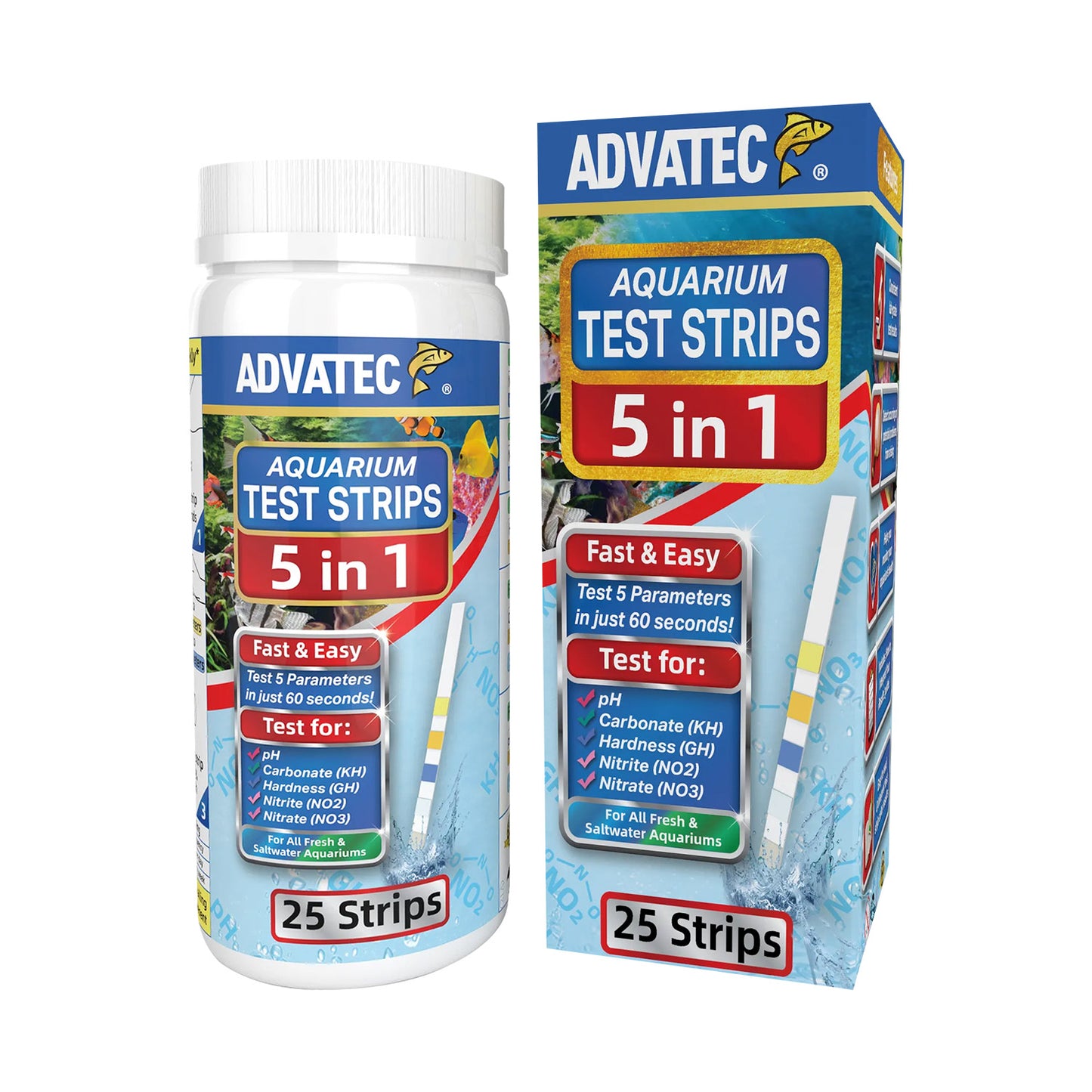 5 in 1 Aquarium Test Strips