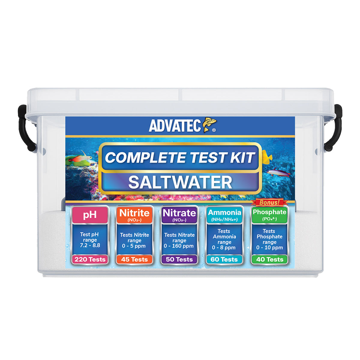 Advatec Complete Saltwater Test Kit