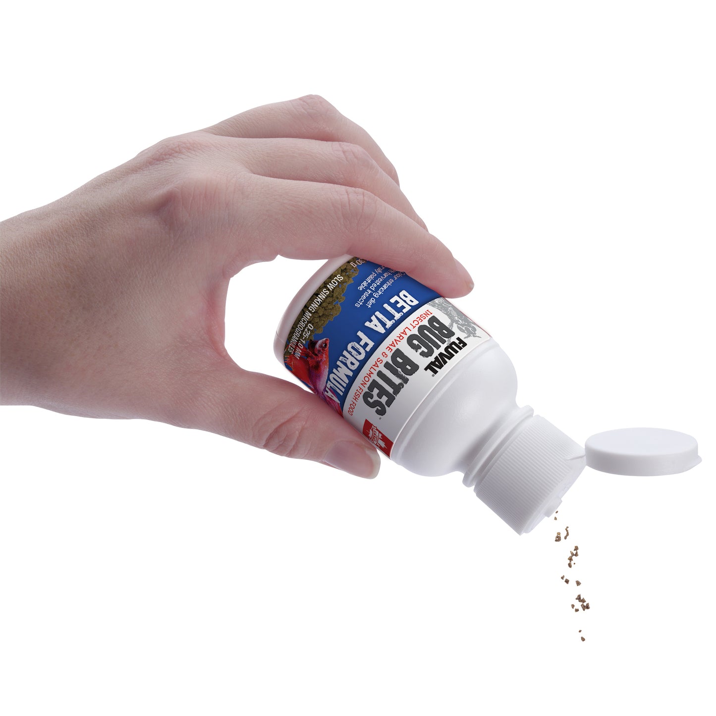 Fluval Bug Bites Betta Formula – 0.5 – 1.5 mm granules – 30 g (1.0 oz)