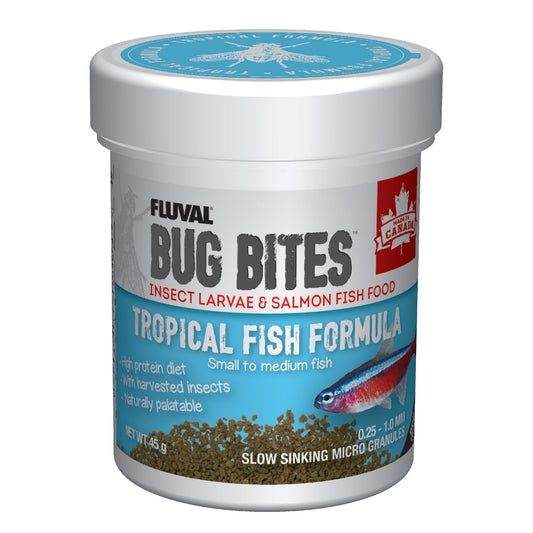 Fluval Bug Bites Tropical Formula 45g