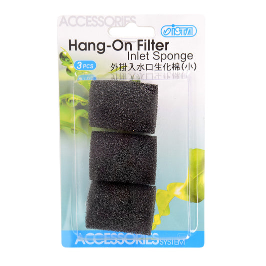 Hang-On Filter Inlet Sponge - Small - 3 pk