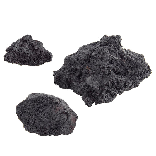 Black Volcano Lava Rock