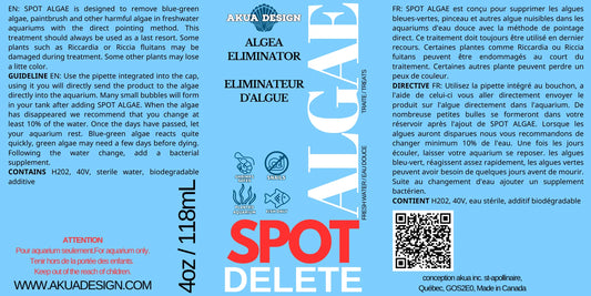 Akua Design Spot Algae Delete