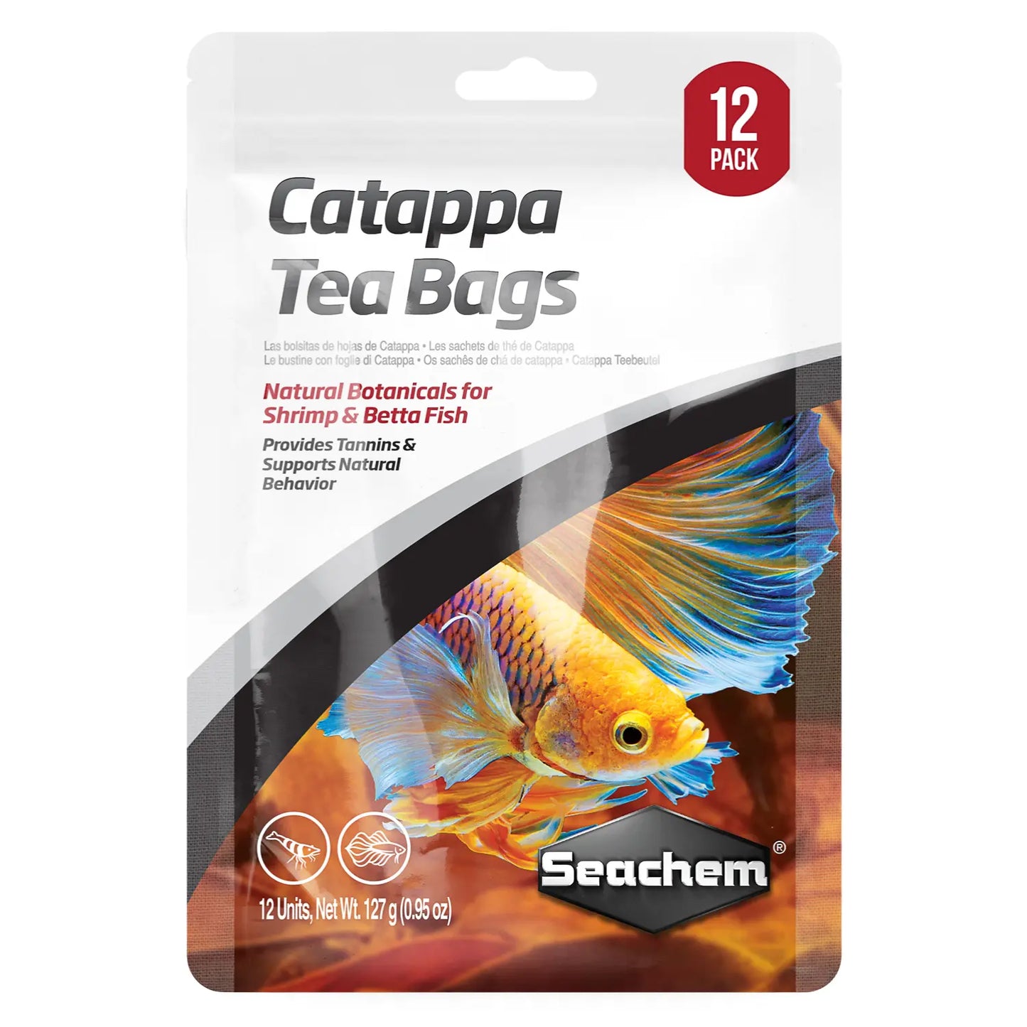 Seachem Catappa Tea Bags 12 pack