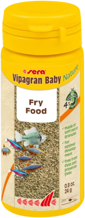 Sera Vipagran Baby Nature Fry Micro Granules 24gr