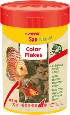 Sera San Nature Colour Flakes