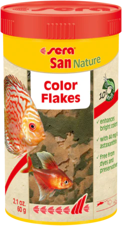 Sera San Nature Colour Flakes