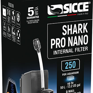 Sicce Shark Pro Nano 250 Internal Filter